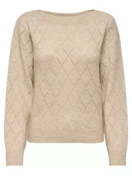 Пуловер JDY, бежевый