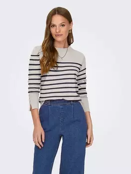 Пуловер JDY, цвет creme/schwarz