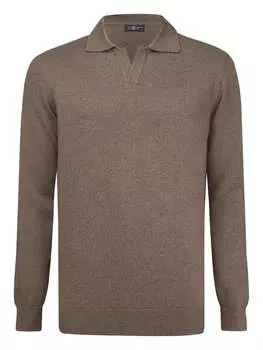 Пуловер JIMMY SANDERS, коричневый