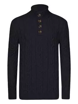 Пуловер JIMMY SANDERS, темно-синий