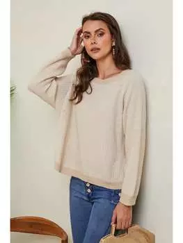 Пуловер Josfine, бежевый