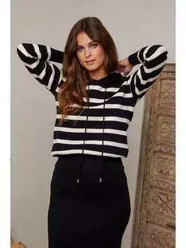 Пуловер Josfine, черный/белый