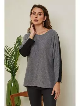 Пуловер Josfine, цвет grau/schwarz