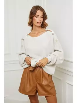 Пуловер Josfine, кремовый