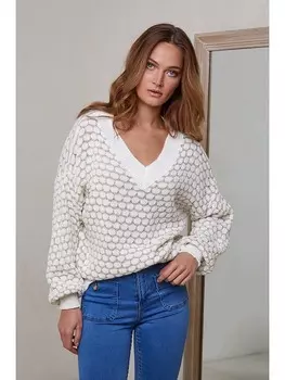 Пуловер Josfine, кремовый