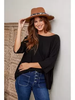 Пуловер Josfine Pullover Eudoxie, черный