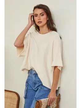 Пуловер Josfine Pullover Letavertes, кремовый