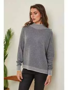 Пуловер Josfine, серый