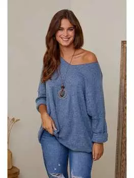 Пуловер Josfine, синий