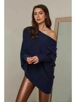 Пуловер Josfine, темно-синий