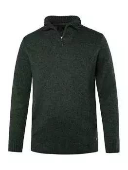 Пуловер JP1880, темно-зеленый