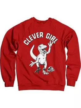 Пуловер Jurassic Park, красный