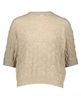 Пуловер Kaffe, бежевый