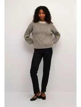 Пуловер Kaffe, цвет beige/anthazit