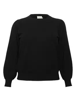 Пуловер Kaffe Pullover, черный