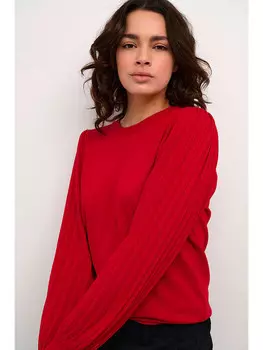 Пуловер Kaffe Pullover, красный