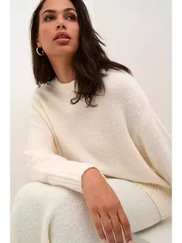 Пуловер Kaffe Pullover, кремовый