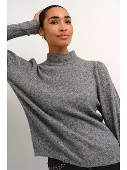 Пуловер Kaffe Pullover, серый