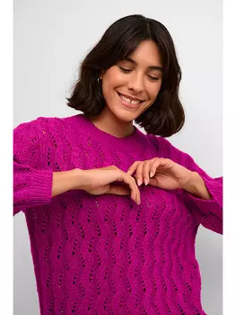 Пуловер Kaffe, розовый