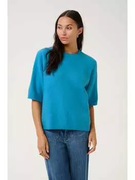 Пуловер Kaffe, светло-синий