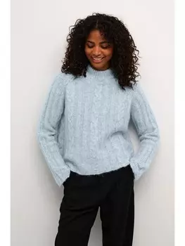 Пуловер Kaffe, светло-синий