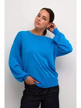 Пуловер Kaffe, светло-синий