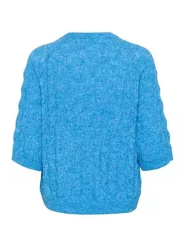Пуловер Kaffe, светло-синий