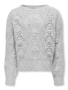 Пуловер KIDS ONLY Pullover Rosetta, серый