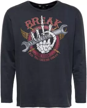 Пуловер King Kerosin, черный