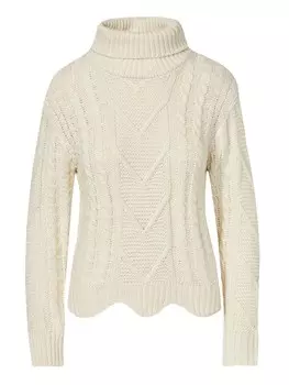 Пуловер KOROSHI GESTRICKTER ROLLKRAGEN, белый