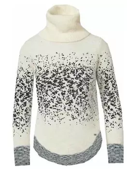 Пуловер KOROSHI GESTRICKTER ROLLKRAGEN, белый