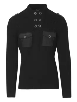 Пуловер KOROSHI Jersey Punto, черный