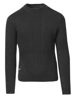 Пуловер KOROSHI Stricktrikot, черный