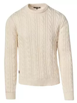 Пуловер KOROSHI Stricktrikot, кремовый