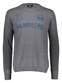 Пуловер La Martina, серый
