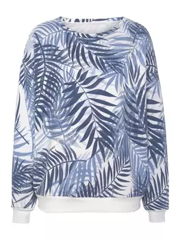 Пуловер LASCANA, цвет blau gemustert