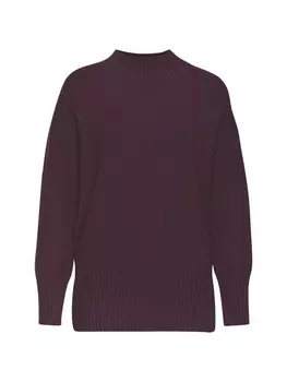 Пуловер LASCANA Stehkragenpullover, цвет burgunder