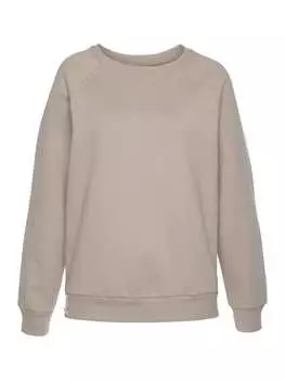 Пуловер LASCANA, светло-коричневый