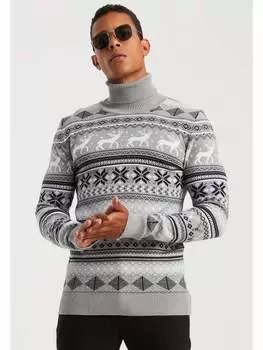 Пуловер Leif Nelson, серый