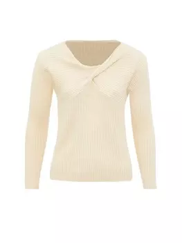 Пуловер leo selection, белый