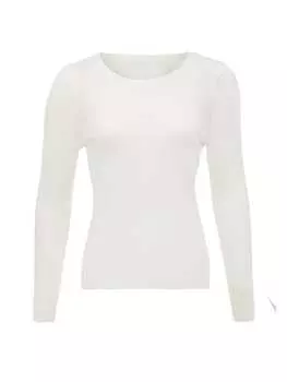 Пуловер leo selection, белый