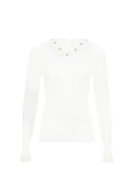 Пуловер leo selection, белый