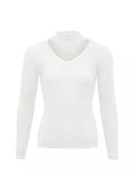 Пуловер leo selection, белый