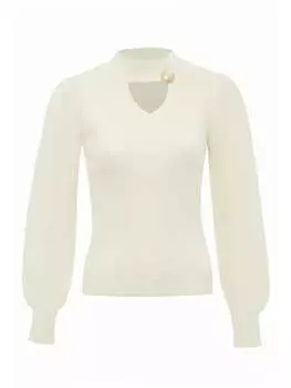 Пуловер leo selection, белый