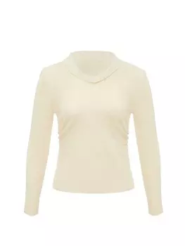 Пуловер leo selection, бежевый