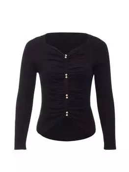 Пуловер leo selection, черный