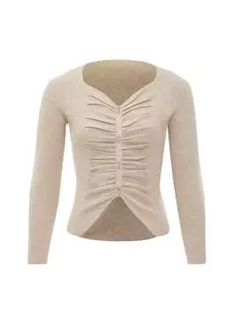 Пуловер leo selection, цвет dunkelbeige