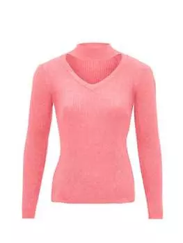 Пуловер leo selection, розовый