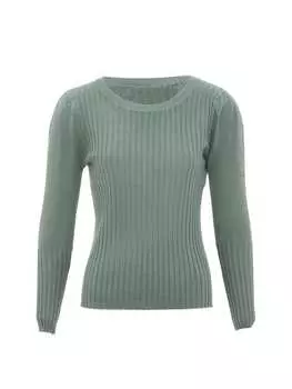 Пуловер leo selection, зеленый