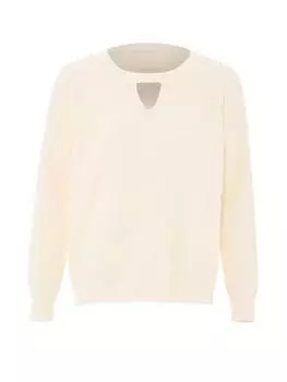 Пуловер LEOMIA, белый